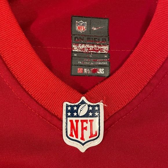 Tom Brady 12 NFL On Field Jersey Buccaneers Patriots Red - Picture 6 of 6